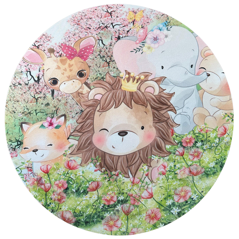 Painel Decorativo Animais Safari 50 cm