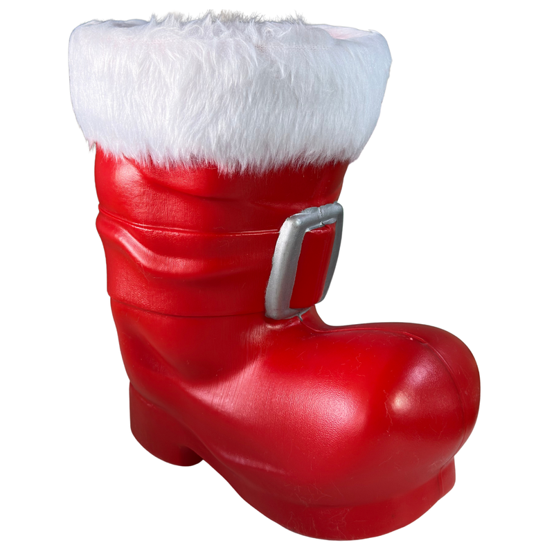 Bota Decorativa Papai Noel – Decoração de Natal Charmosa e Encantadora