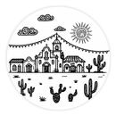 Painel Decorativo Festa Junina 50 cm