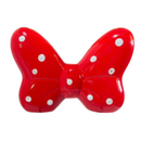 Laço Minnie Cerâmica - Decoração Infantil Disney