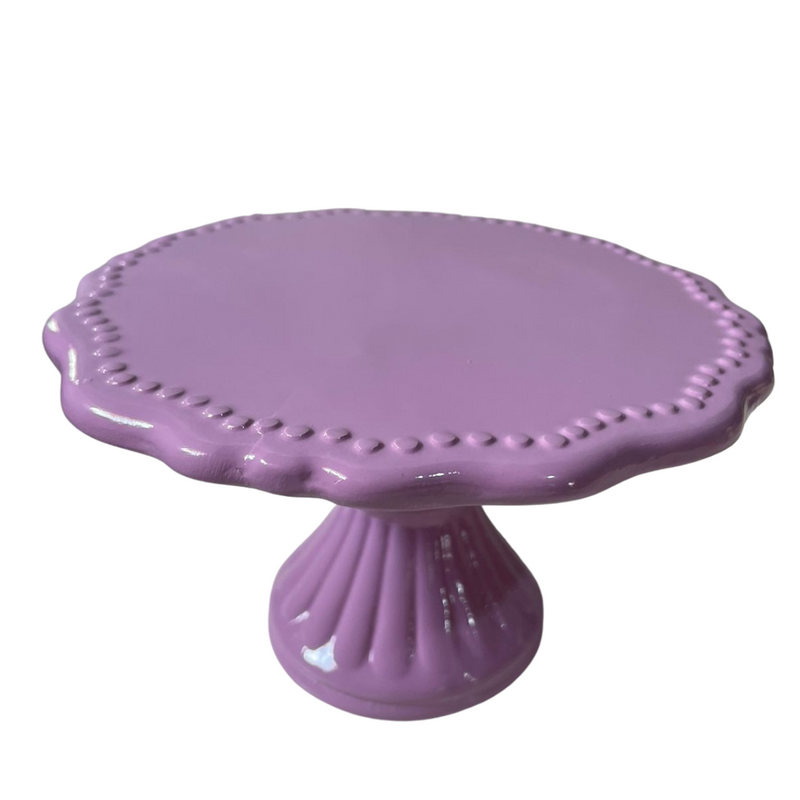 Boleira de Cerâmica 10x17cm - Elegância para Servir com Estilo!