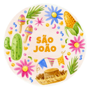 Painel Decorativo Festa Junina 50 cm