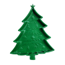 Bandeja Árvore de Natal Plástico - 25x20 cm