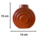 Vaso Orbe Plástico - Moderno e Versátil