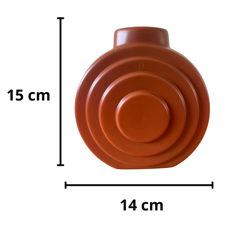 Vaso Orbe Plástico - Moderno e Versátil