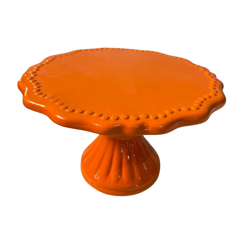 Boleira de Cerâmica 10x17cm - Elegância para Servir com Estilo!