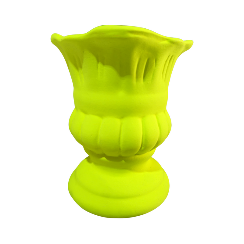 Vaso Flor De Cerâmica 15x13cm