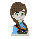 Display Frozen Anna, Elsa e Olaf em MDF