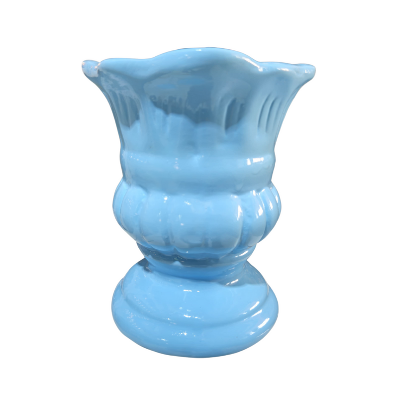 Vaso Flor De Cerâmica 15x13cm