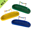 Kit Bandeja Plástica São João – Decoração Festa Junina