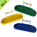 Kit Bandeja Plástica São João – Decoração Festa Junina