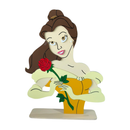 Display Decorativo Bela e a Fera e Outros Personagens em MDF