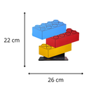 Display LEGO em MDF – Modelos Rosto, Bloco e Boneco