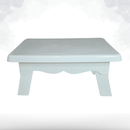 Mesinha de Plástico para Doces Pequena 9x18,5cm