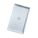 Bandeja Cogumelo Retangular de Plástico 30x18cm