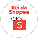 Painel Decorativo Rei / Rainha da Shopee 50 cm