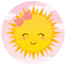 Painel Decorativo Solzinho 50 cm