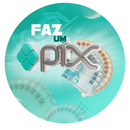 Painel Decorativo Faz Um Pix 50 cm