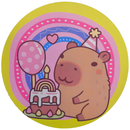 Painel Decorativo Capivara 50 cm – Decoração charmosa e divertida para suas festas