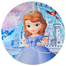 Painel Decorativo Princesa Sofia 50 cm