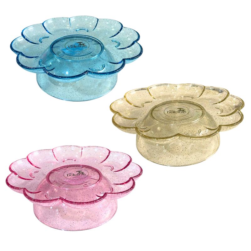 Bandeja e Boleira Flower Reforçada