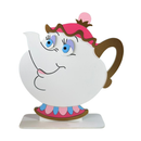 Display Decorativo Bela e a Fera e Outros Personagens em MDF