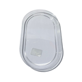 Bandeja de Plástico bordas redondas 22x13cm