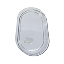 Bandeja de Plástico bordas redondas 22x13cm