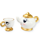 Chaleira E Xícara Bela E A Fera