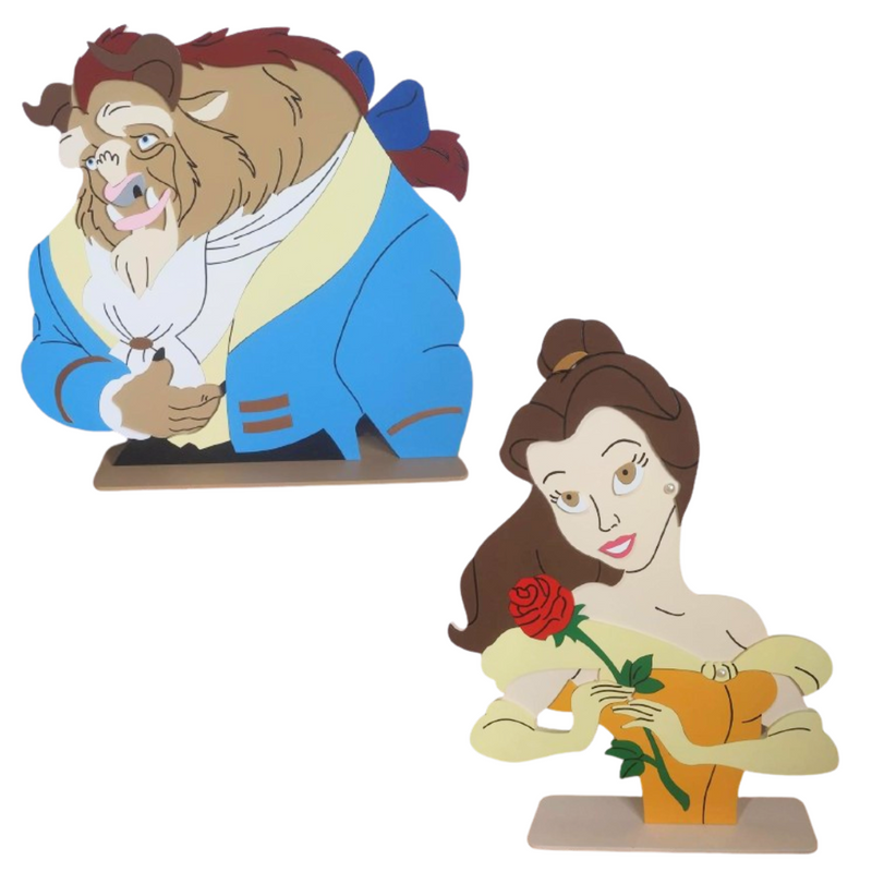 Kit Bela e a Fera Display