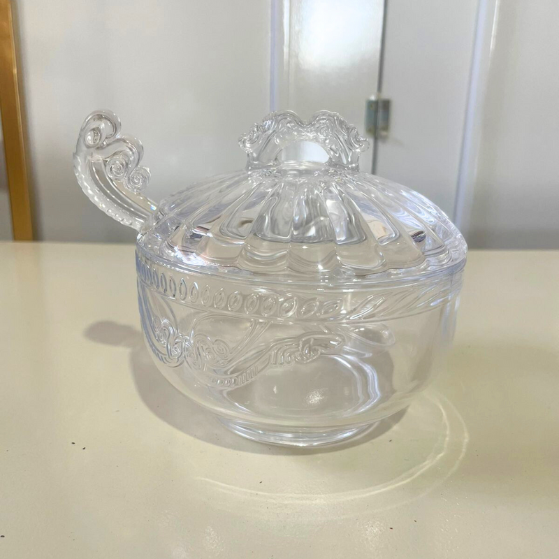 Pote De Vidro Para Açucar