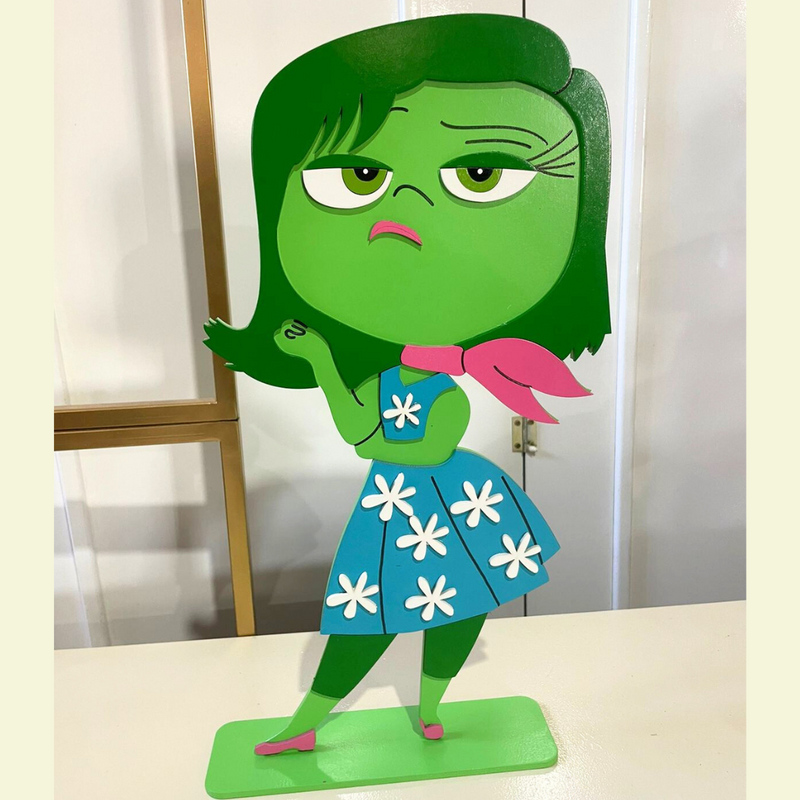 DIVERTIDAMENTE 2 Display MDF Festa Decoração