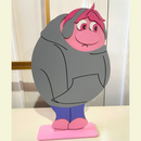 DIVERTIDAMENTE 2 Display MDF Festa Decoração