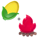 Kits Festa Junina Fogueiras e Milhos, Cacto de Plástico