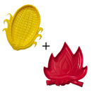 Kits Festa Junina Fogueiras e Milhos, Cacto de Plástico