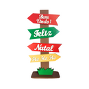 Plaquinhas Display MDF de Natal