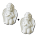 Kit 2 Anjinhos Plástico Anjos Decoração 19x16cm