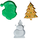 Kit com 03 Bandejas Natalinas – Decoração Prática e Encantadora