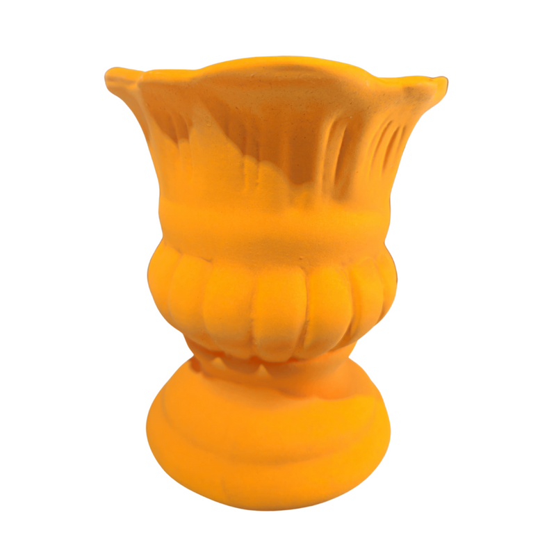 Vaso Flor De Cerâmica 15x13cm