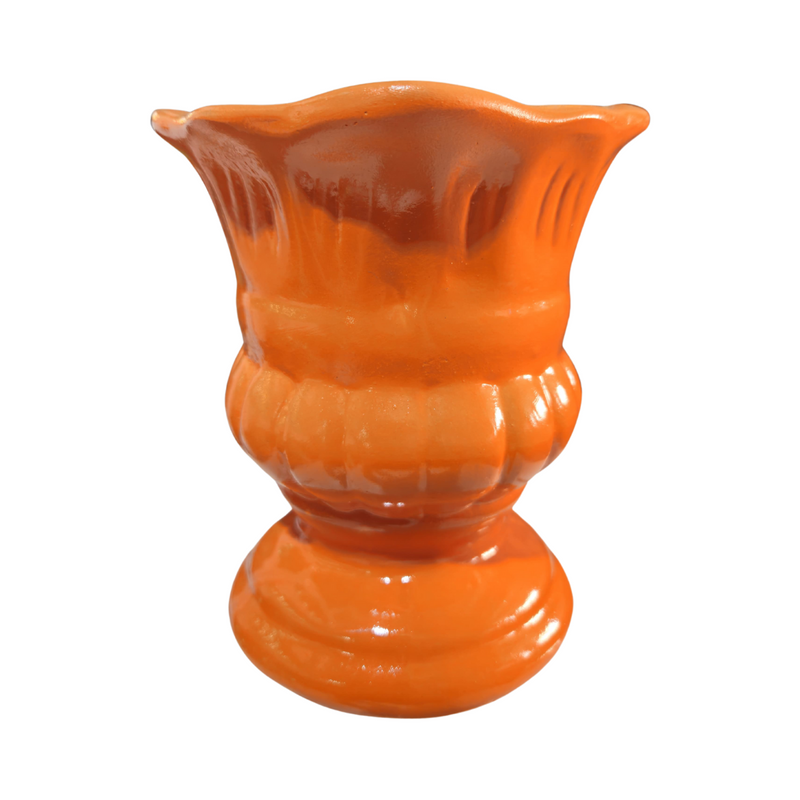 Vaso Flor De Cerâmica 15x13cm