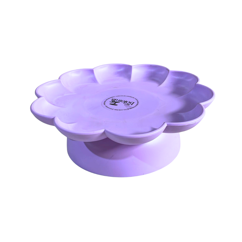 Bandeja e Boleira Flower Reforçada