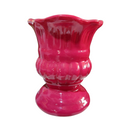 Vaso Flor De Cerâmica 15x13cm