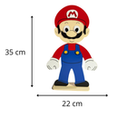 Display Decorativo Mario Bros e Outros Personagens em MDF