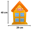 Casa Peppa Pig - MDF 40x29cm