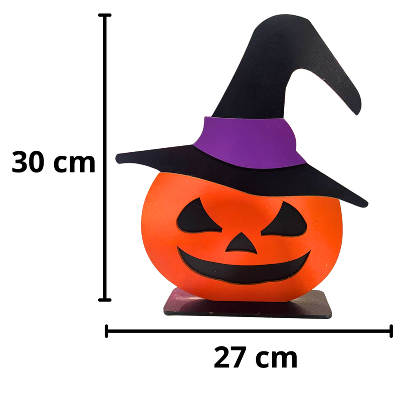 Display Halloween - Cabeça de Abobora