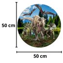 Painel 50cm de Tecido Dinossauro