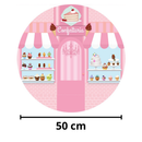 Painel Decorativo Confeitaria 50 cm – Decoração encantadora para festas doces