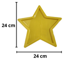 Estrela Bandeja -plástico 24x24cm