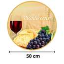 Painel Decorativo Santa Ceia 50 cm