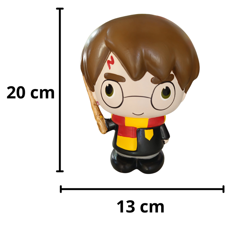 Boneco Harry Potter Cofre 20x13cm